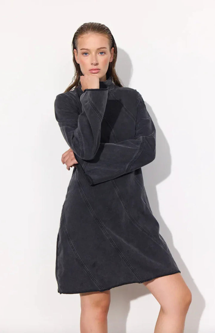 Hunkøn - Kjole - Grå denim - Mette - Stilkompagniet.dk