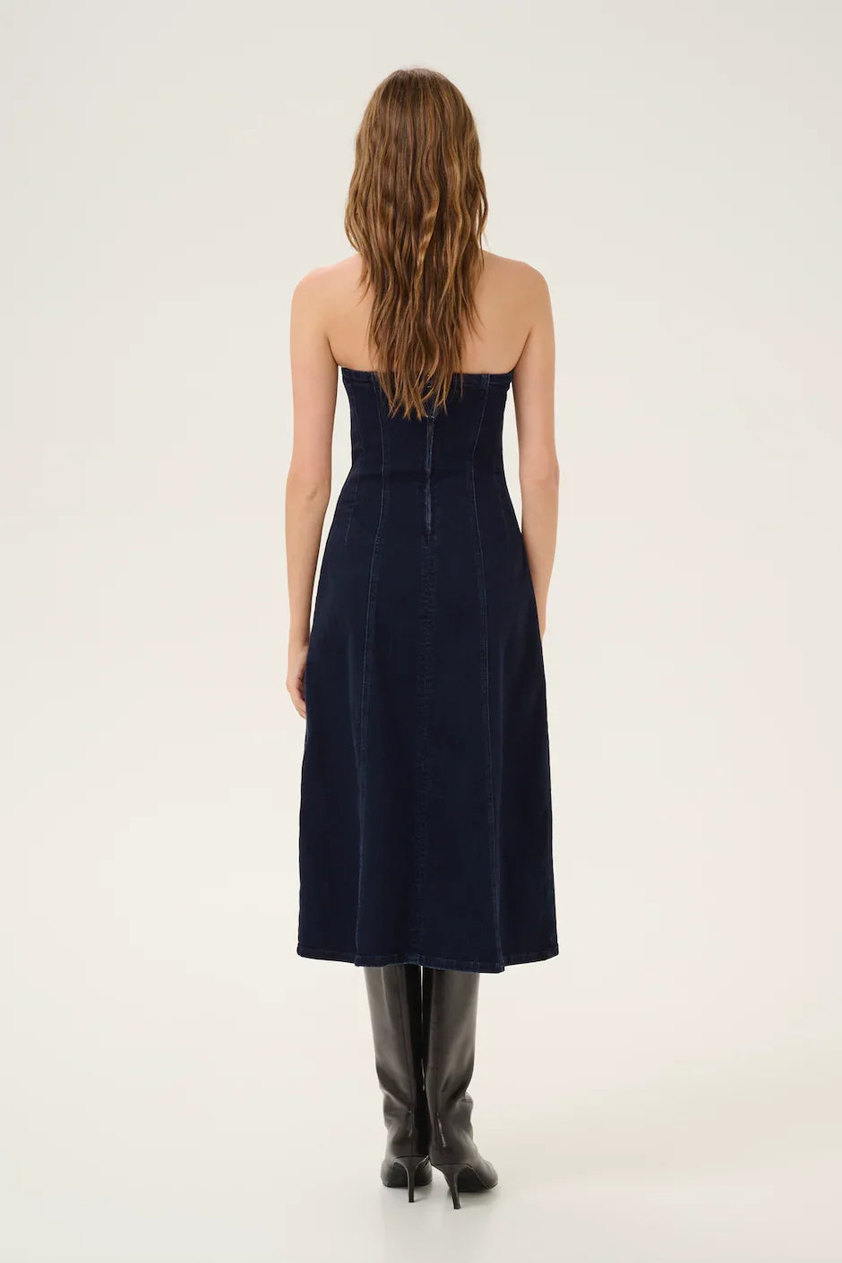 My Essential Wardrobe - Kjole - Dark blue - Ayo - Stilkompagniet.dk