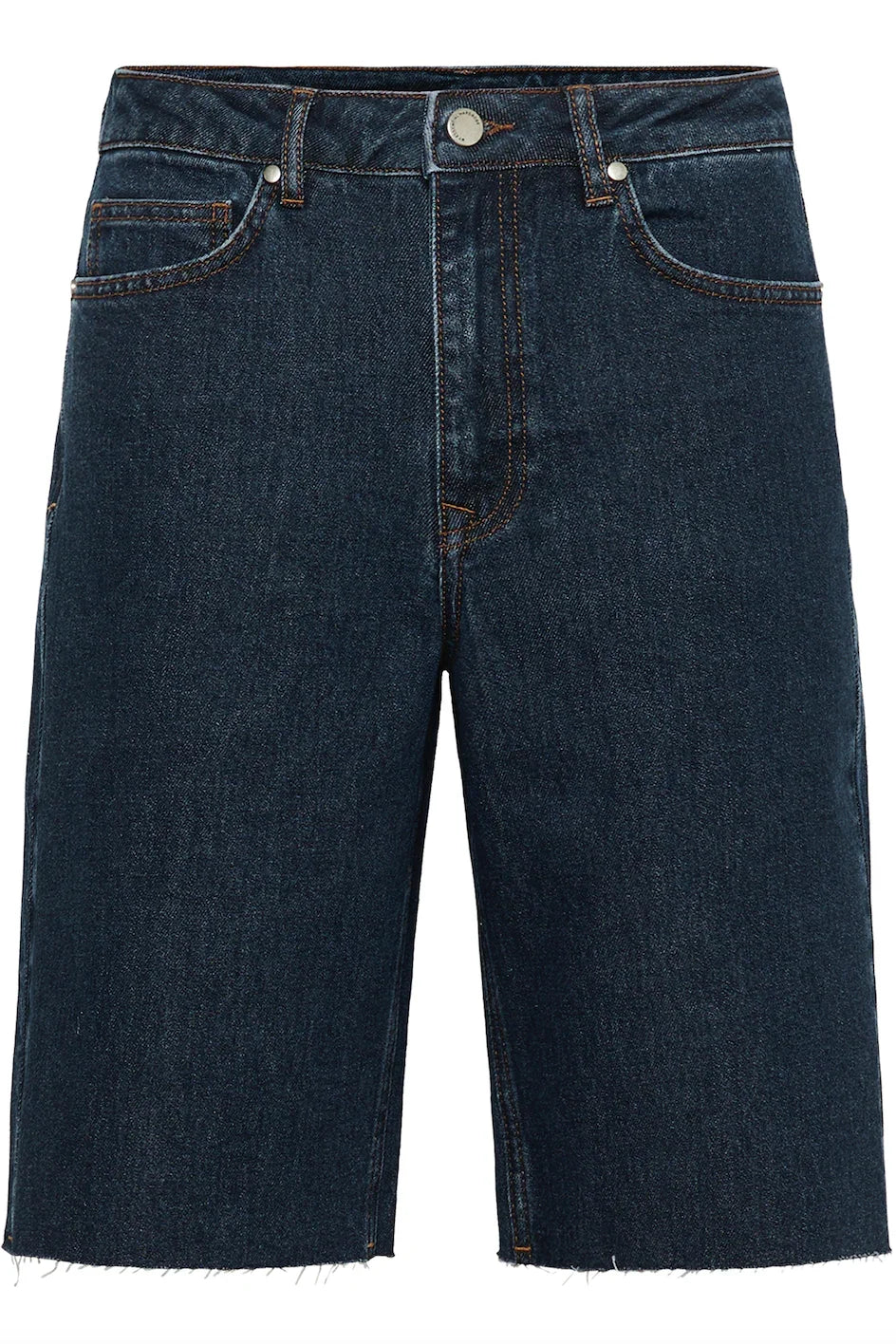 My Essential Wardrobe - Long shorts - Dark blue - LouisMW 139 - Stilkompagniet.dk