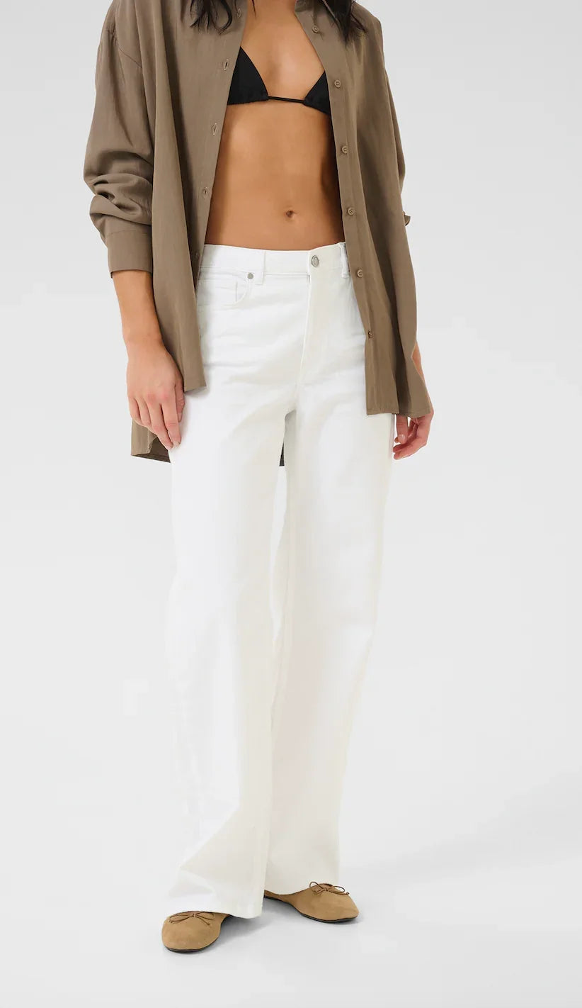 My Essential Wardrobe - Jeans - White - Louis 131 - Stilkompagniet.dk