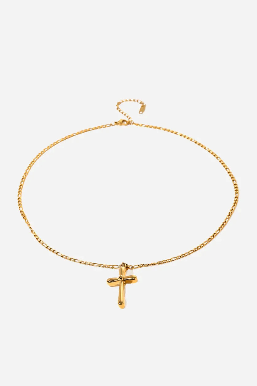 Nine Flower Crosses Necklace - Stilkompagniet.dk