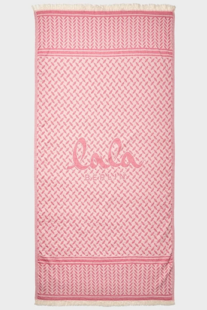 Lala Berlin - Beach blanket - Pink - Benice - sss - Stilkompagniet.dk