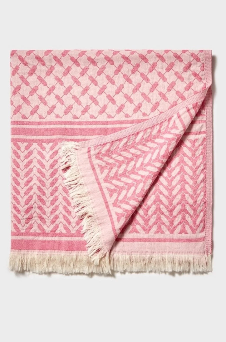 Lala Berlin - Beach blanket - Pink - Benice - sss - Stilkompagniet.dk