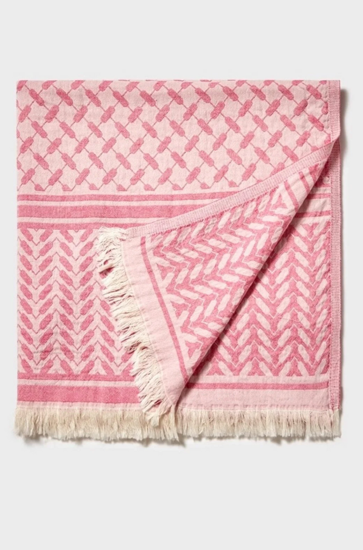 Lala Berlin - Beach blanket - Pink - Benice - sss - Stilkompagniet.dk