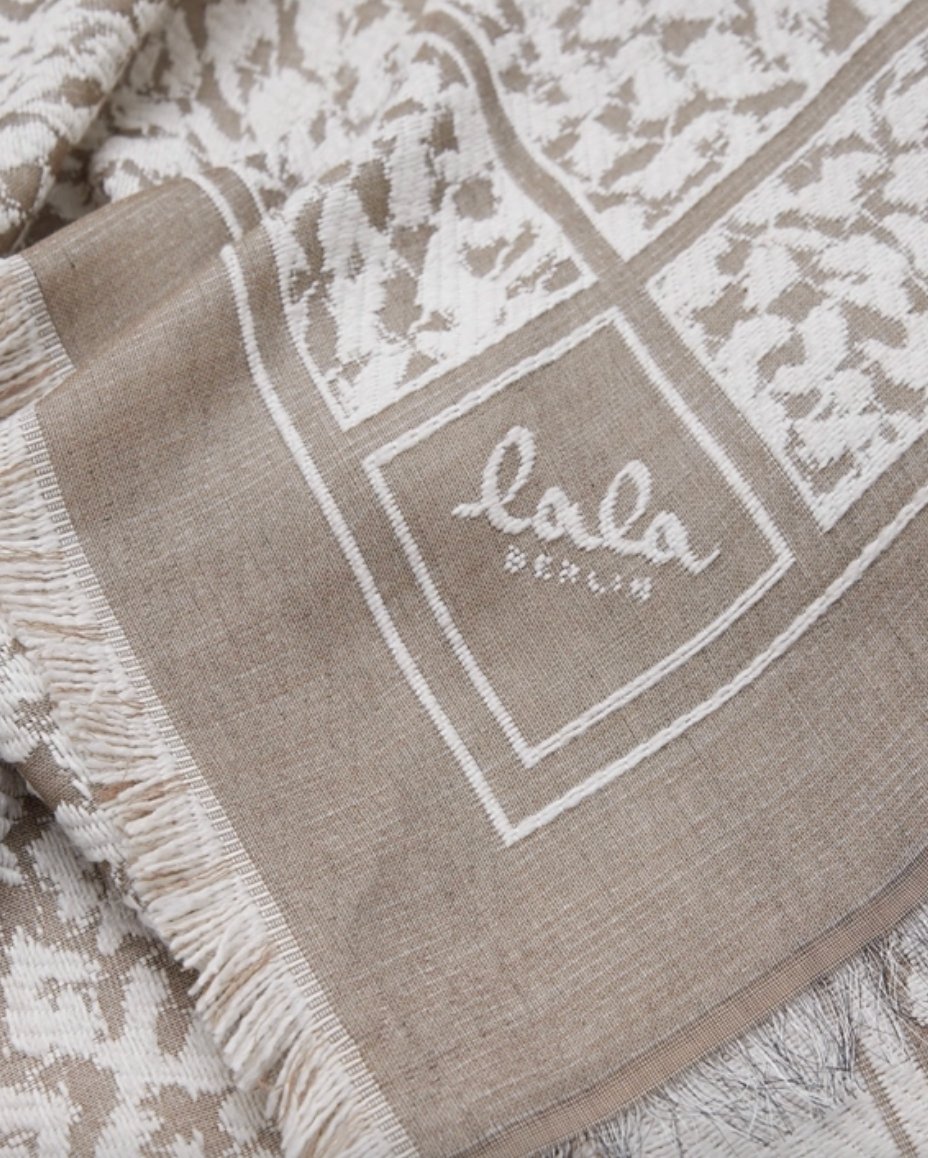 Lala Berlin - Halstørklæde - Wool - Beige - Annye - sss - Stilkompagniet.dk