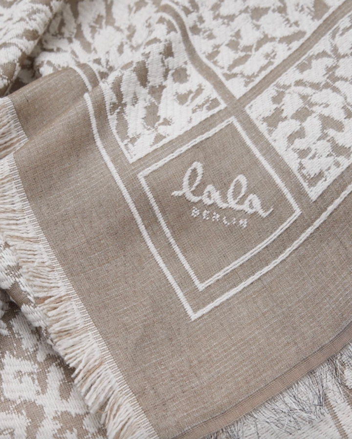 Lala Berlin - Halstørklæde - Wool - Beige - Annye - sss - Stilkompagniet.dk