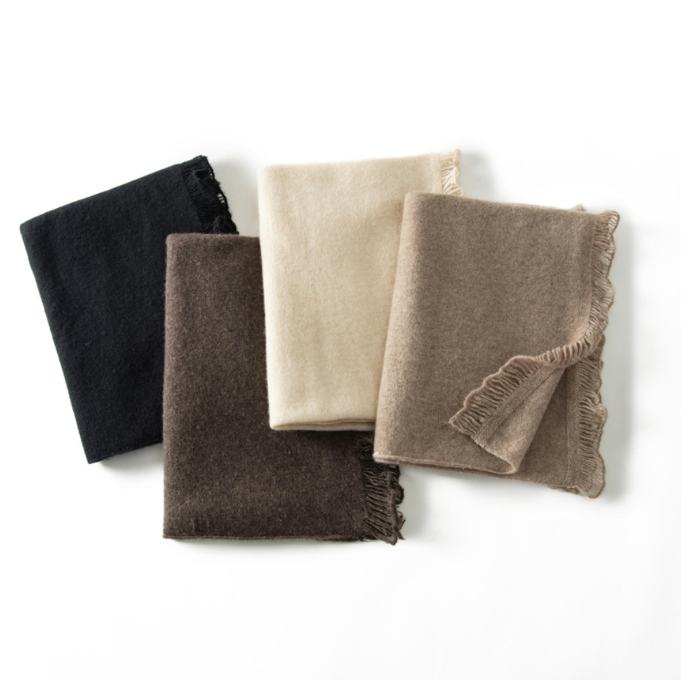 Andcopenhagen - Cashmere tørklæde - Sort - Mira (PREORDER) - Stilkompagniet.dk