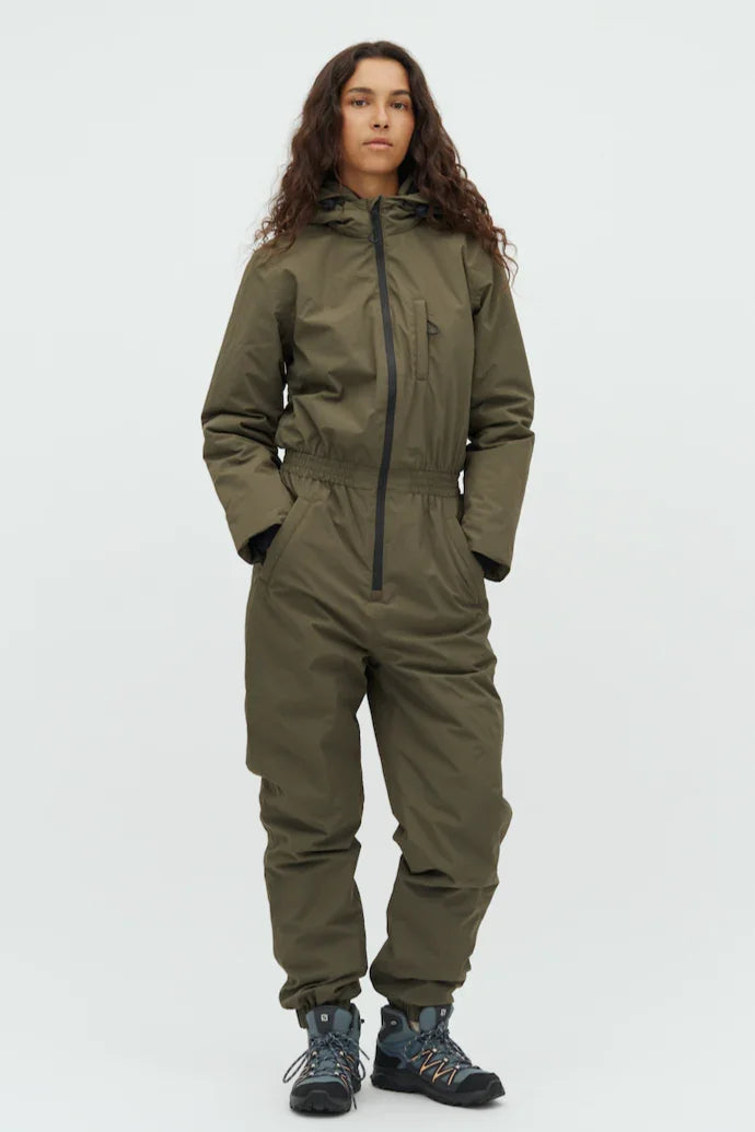 Global Funk - Flyverdragt - Army Green - Izabela - Stilkompagniet.dk