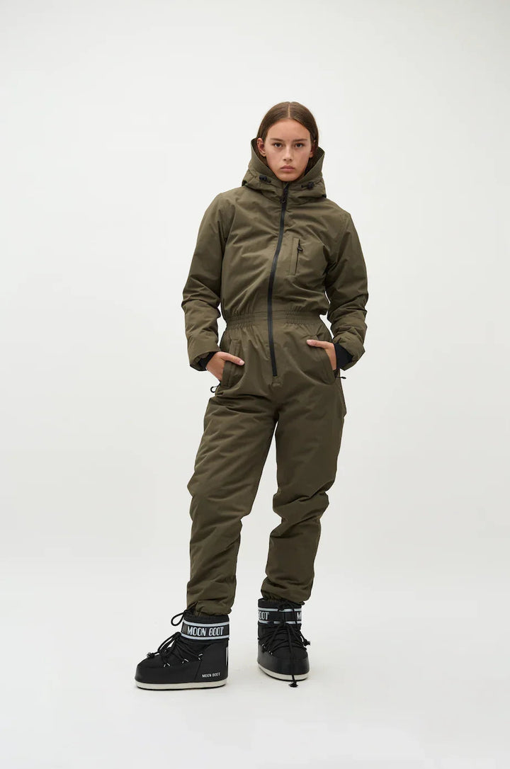 Global Funk - Flyverdragt - Army Green - Izabela - Stilkompagniet.dk