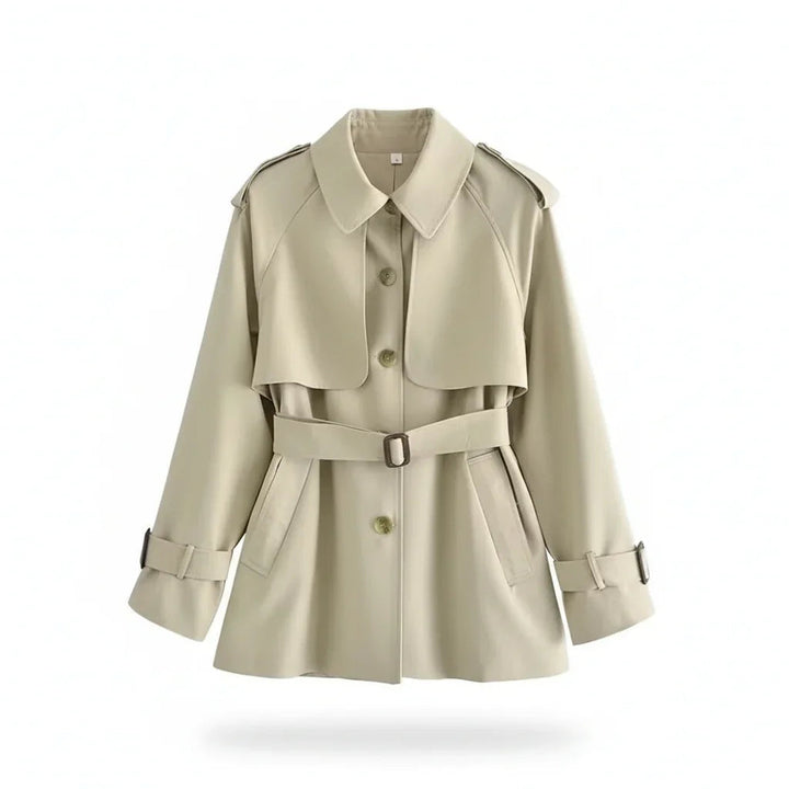 Sassy Copenhagen - Trenchcoat - Khaki - Vela - Stilkompagniet.dk