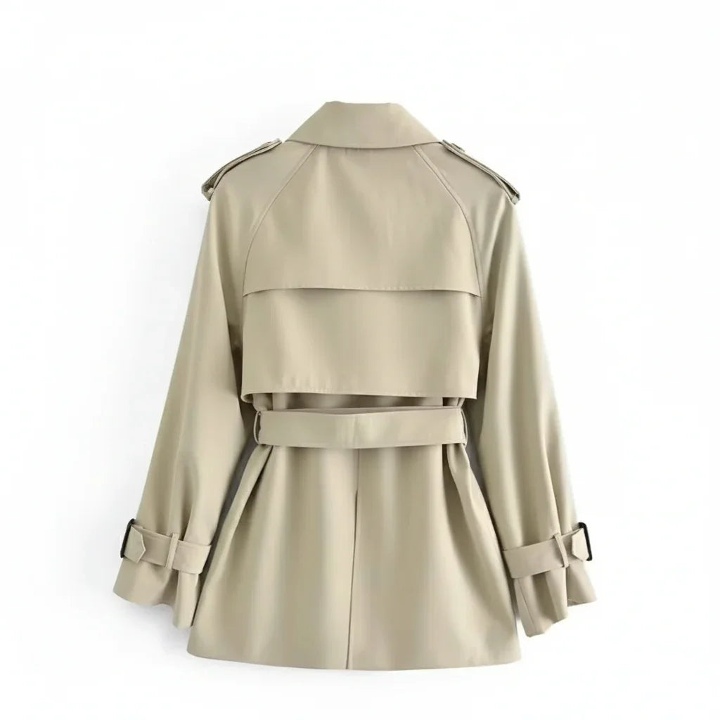 Sassy Copenhagen - Trenchcoat - Khaki - Vela - Stilkompagniet.dk