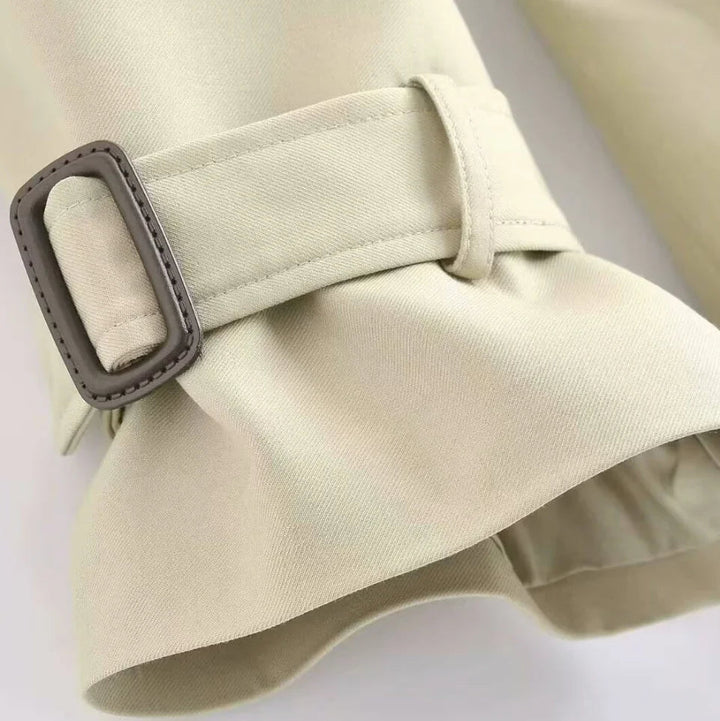 Sassy Copenhagen - Trenchcoat - Khaki - Vela - Stilkompagniet.dk
