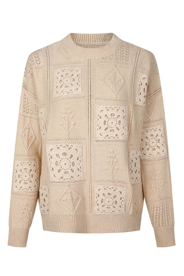 Sassy Copenhagen - Strik - Beige - Camilla - Stilkompagniet.dk