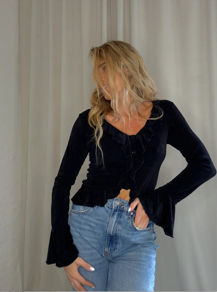 Sassy Copenhagen - Bluse - Sort - Marley - Stilkompagniet.dk