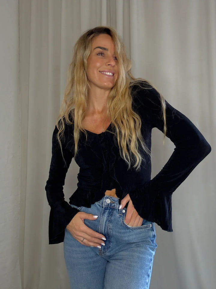 Sassy Copenhagen - Bluse - Sort - Marley - Stilkompagniet.dk