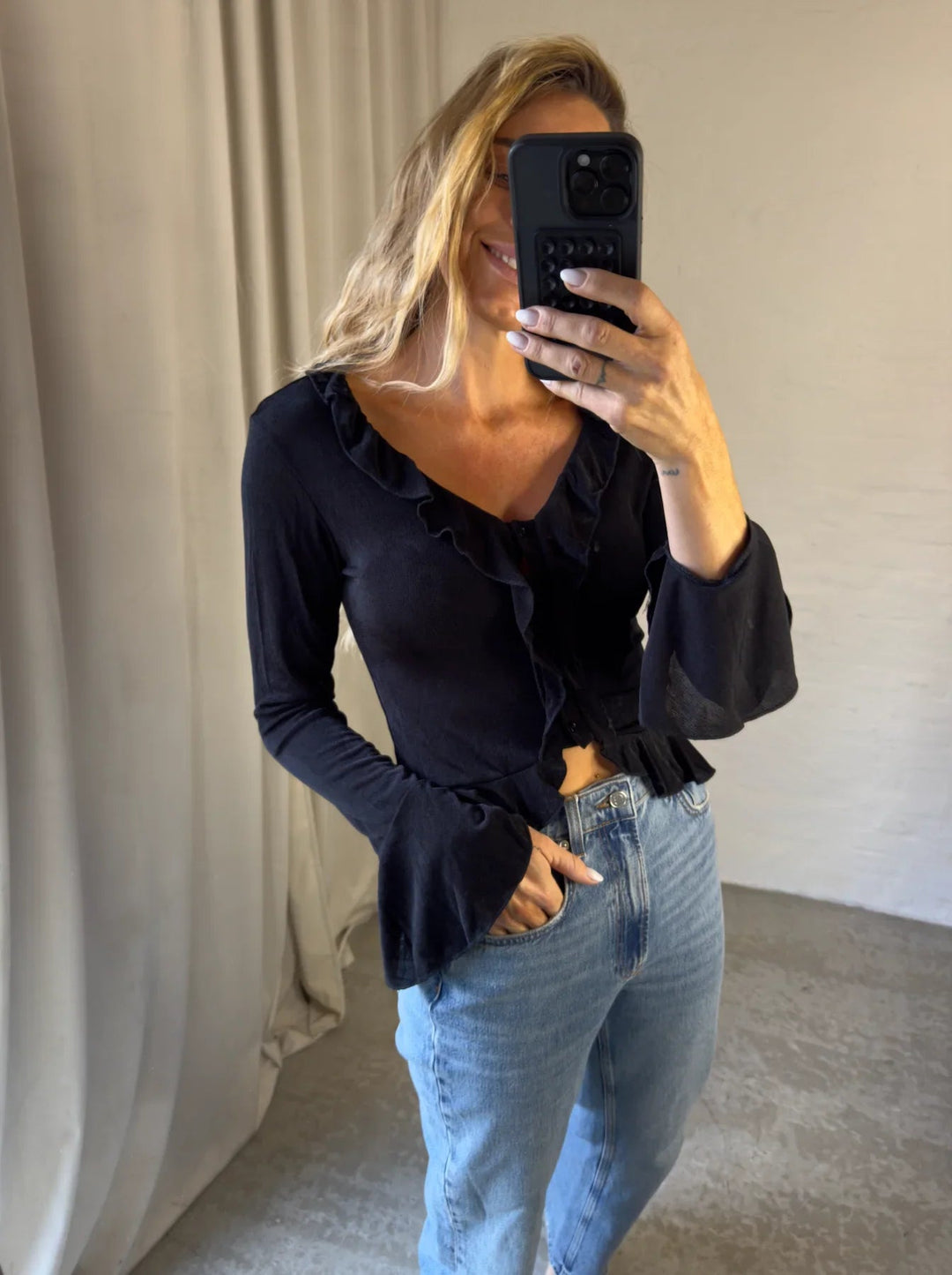 Sassy Copenhagen - Bluse - Sort - Marley - Stilkompagniet.dk