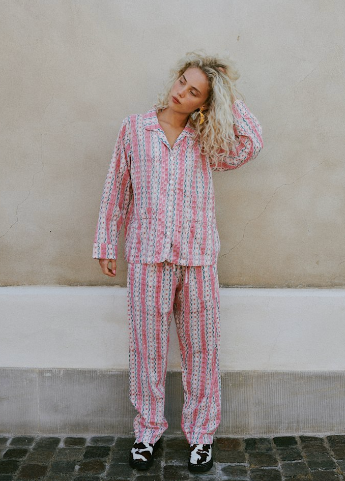 Sissel Edelbo - Nattøjssæt - Old Rose - Nuit - Stilkompagniet.dk