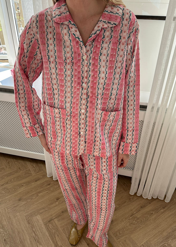 Sissel Edelbo - Nattøjssæt - Old Rose - Nuit - Stilkompagniet.dk