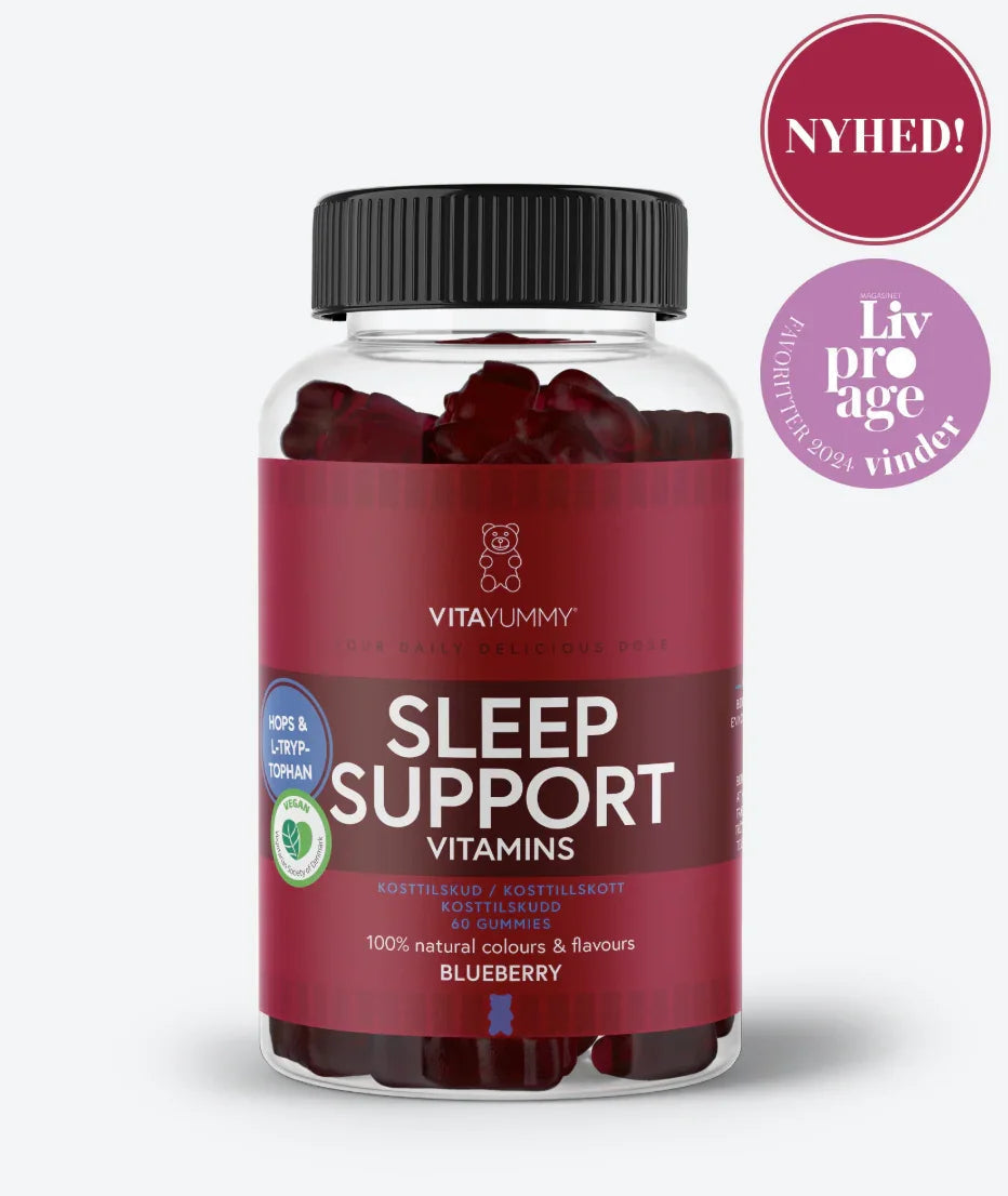 VitaYummy - Kosttilskud - Sleep support - Blueberry sss - Stilkompagniet.dk