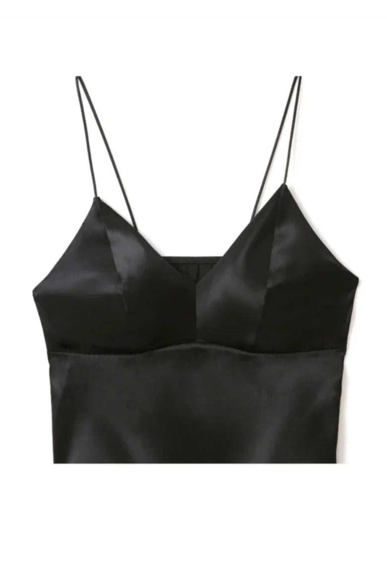 Andcopenhagen - Bh - 100% Mulberry silk - Black - Luca