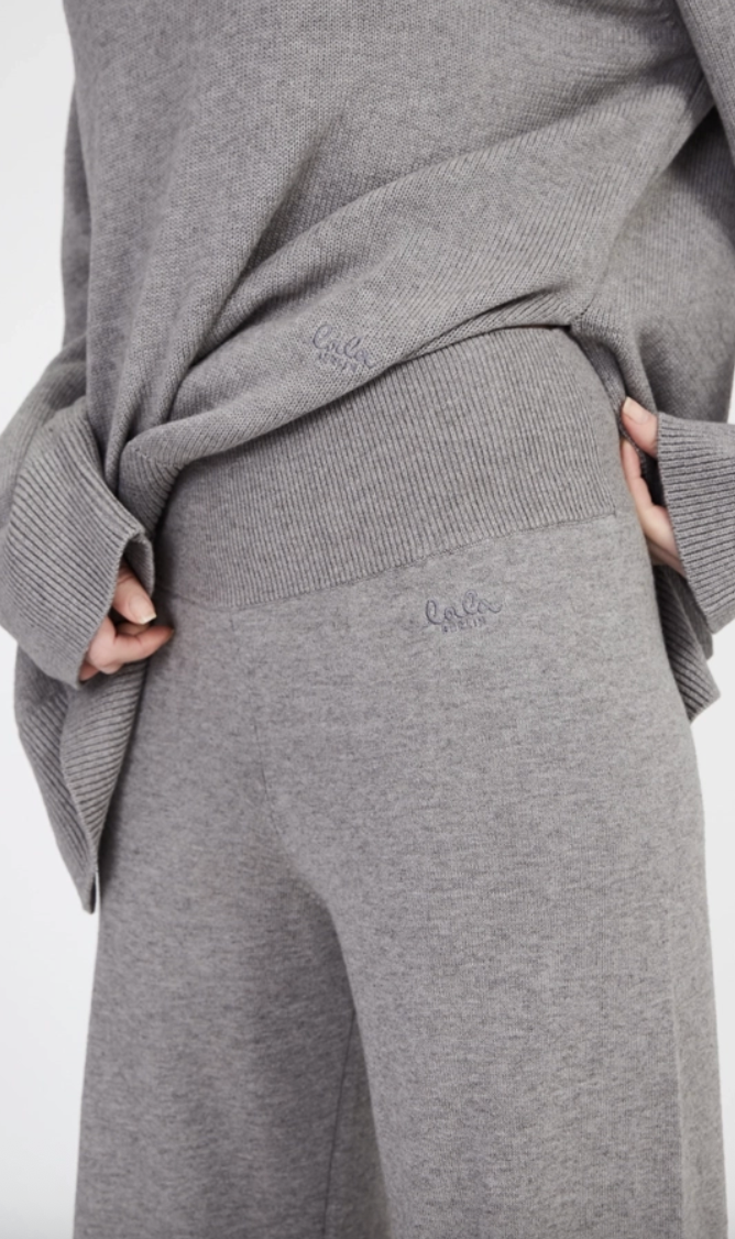 Lala Berlin - Bukser - Grey - Kaia - Stilkompagniet.dk