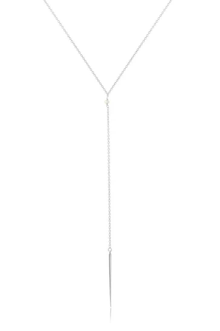 Andcopenhagen - Halskæde - 925 sterlingsølv - Perle & Spike - Eleonora - Stilkompagniet.dk