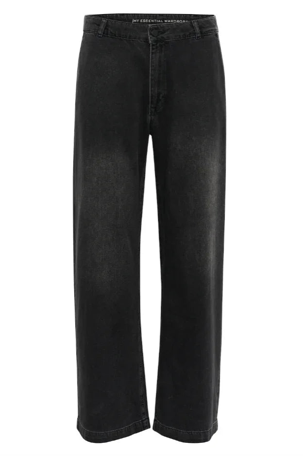 My Essential Wardrobe - Jeans - Dark Grey - Malo - Stilkompagniet.dk