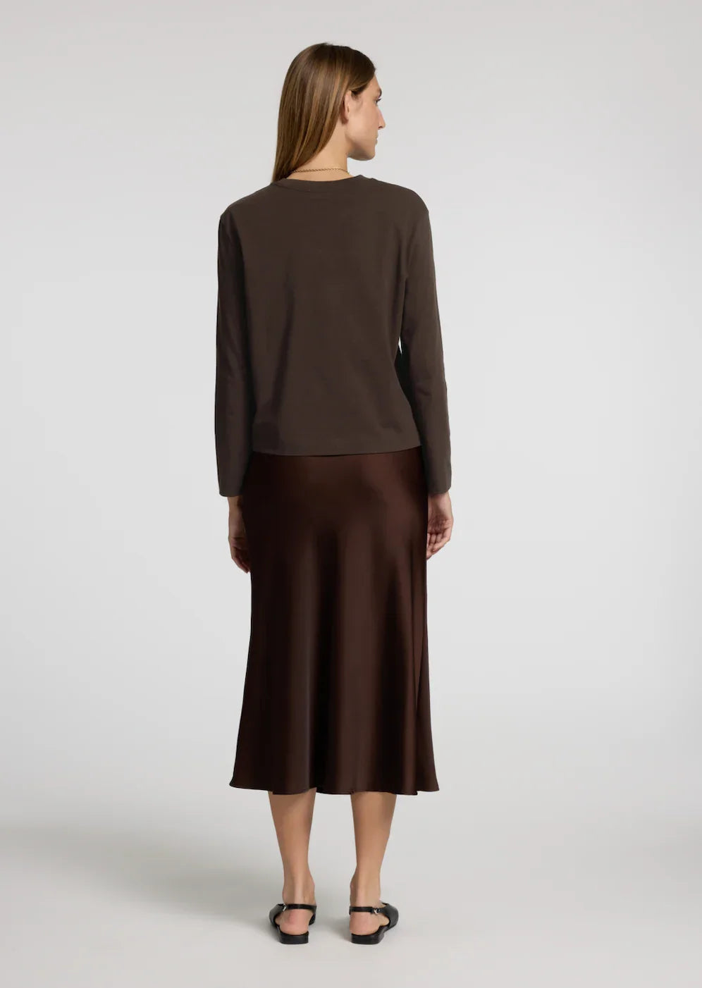 Selected Femme - Bluse - Delicioso - Essential Boxy LS - Stilkompagniet.dk