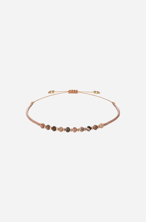 Andcopenhagen - Perlearmbånd - Beige - Lily - Stilkompagniet.dk