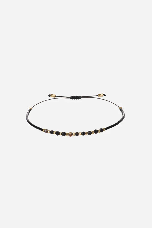 Andcopenhagen - Perlearmbånd - Black - Lily - Stilkompagniet.dk