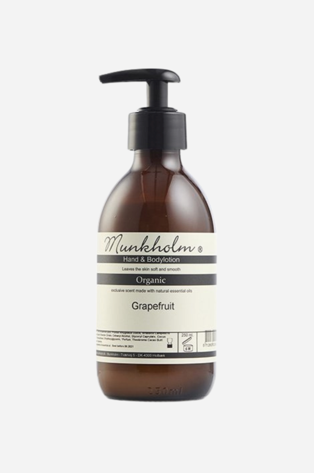 Organic hand and bodylotion - Grapefruit - 250 ml - Munkholm sss - Stilkompagniet.dk