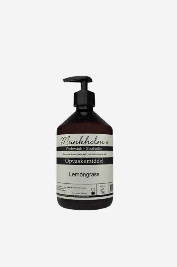Opvaskemiddel - Lemongras - 500 ml. - Munkholm sss - Stilkompagniet.dk