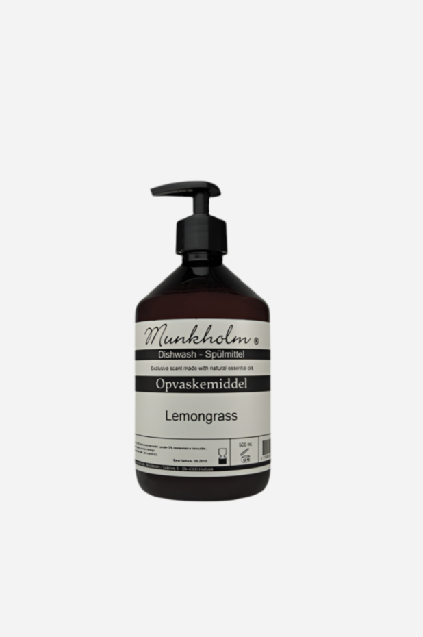 Opvaskemiddel - Lemongras - 500 ml. - Munkholm sss - Stilkompagniet.dk