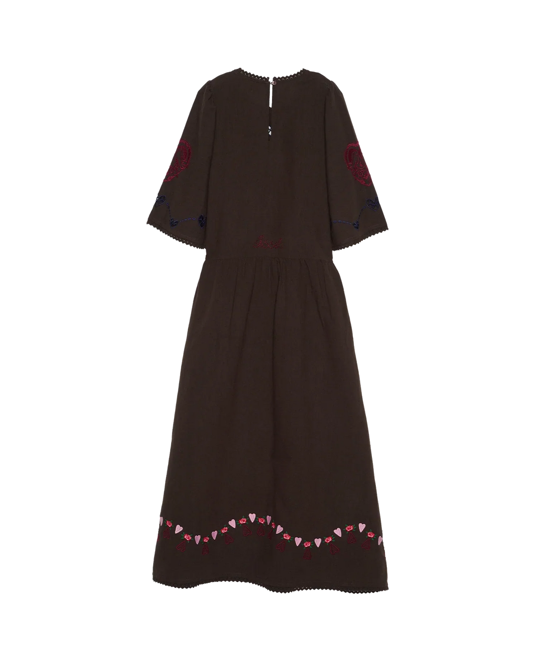 Sissel Edelbo - Kjole - Seal Brown - Sky