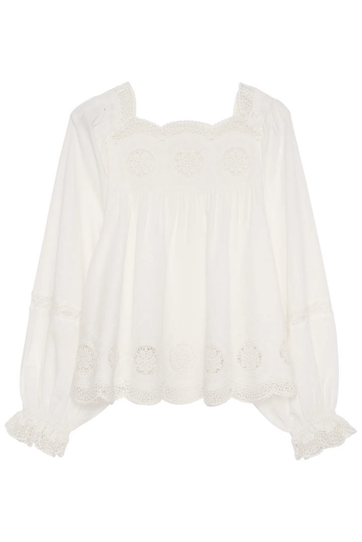 Sissel Edelbo - Top - Off White - Soleia