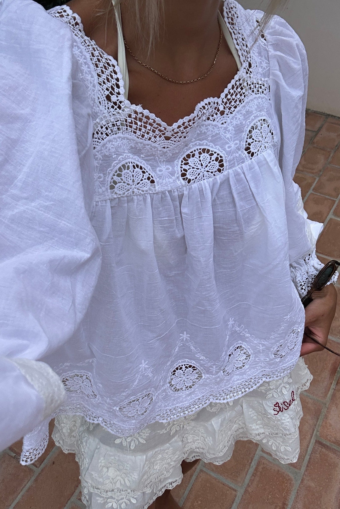 Sissel Edelbo - Top - Off White - Soleia