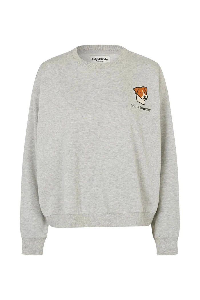 Lollys Laundry - Sweatshirt - Light Grey Melange - SydneyLL