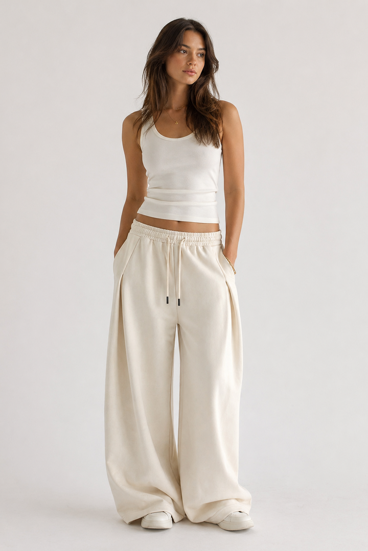 Sassy Copenhagen - Joggingbukser - Off white - Wrena