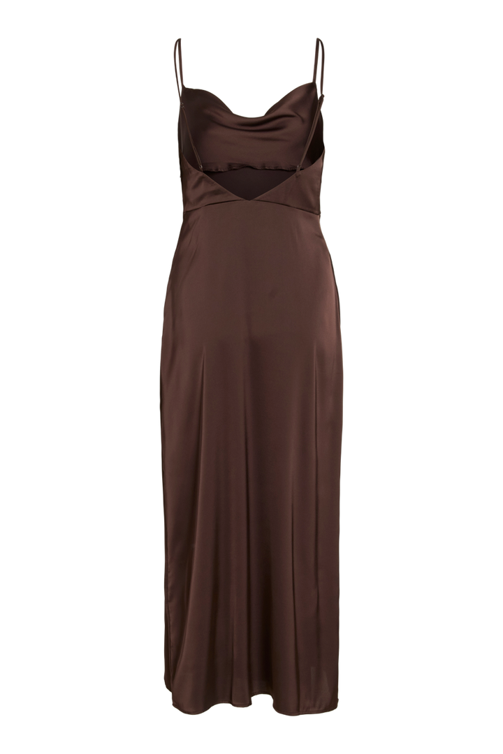 Vila - Kjole - Coffee bean - Viravenna Strap