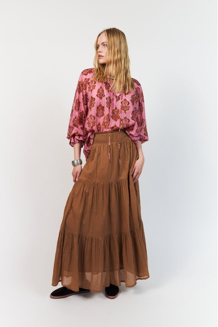 Lollys Laundry - Nederdel - Camel - DiamondLL