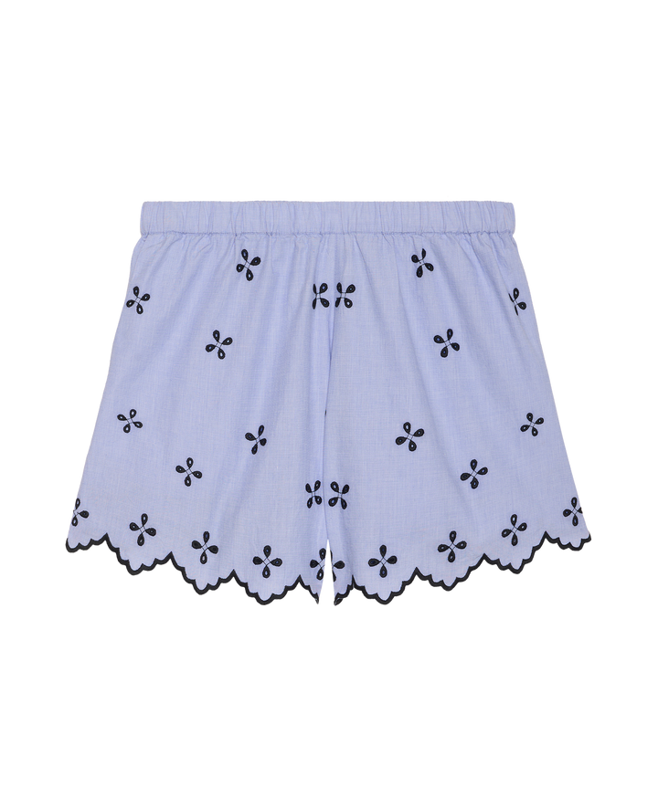 Sissel Edelbo - Shorts - Blue Chambray - Tone