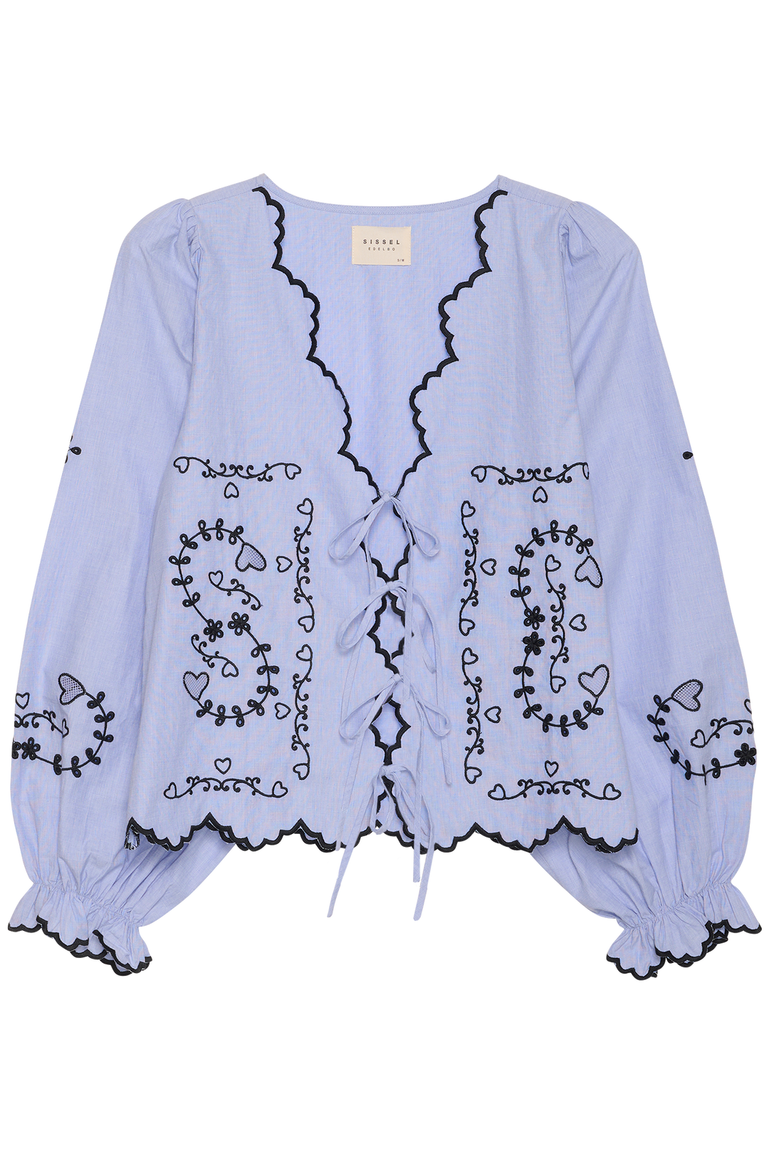 Sissel Edelbo - Top - Blue Chambray - Tone