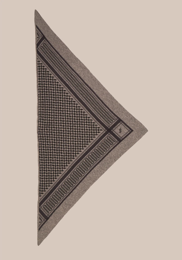 Lala Berlin - Cashmere tørklæde - Stradivari Dark Brown melange - Trinity Classic M