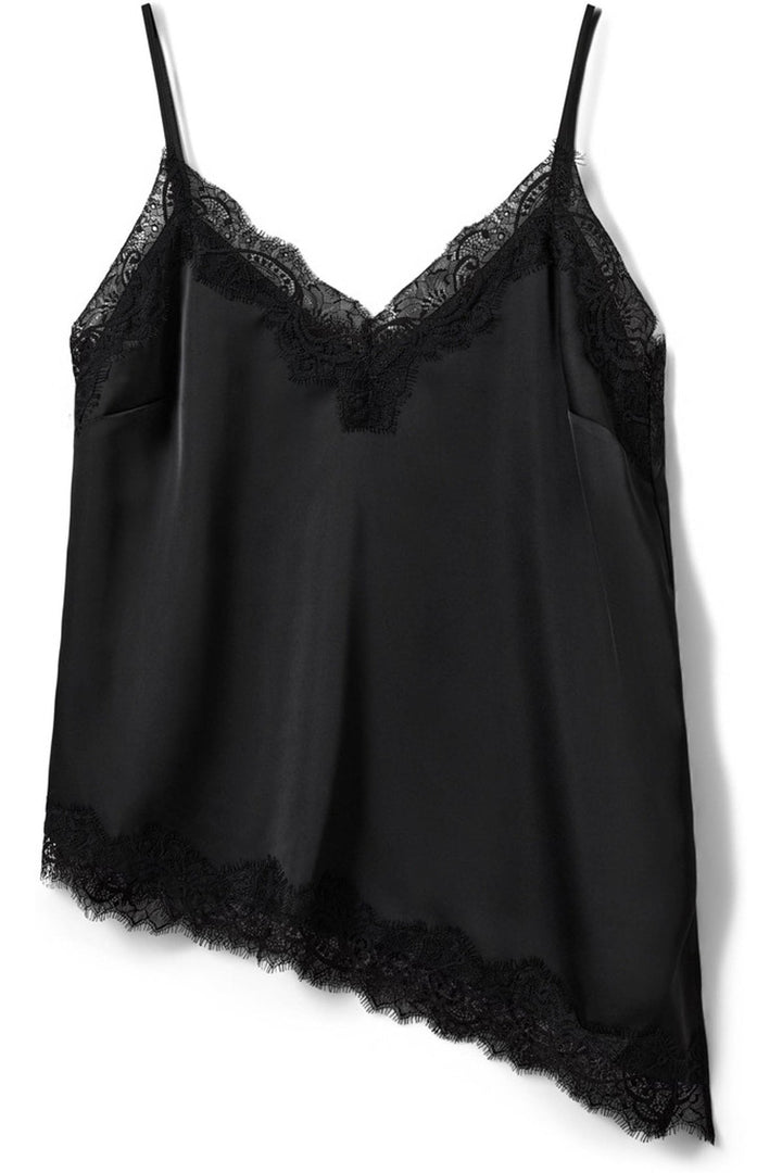 Sofie Schnoor - Satin Top - Black - Leona