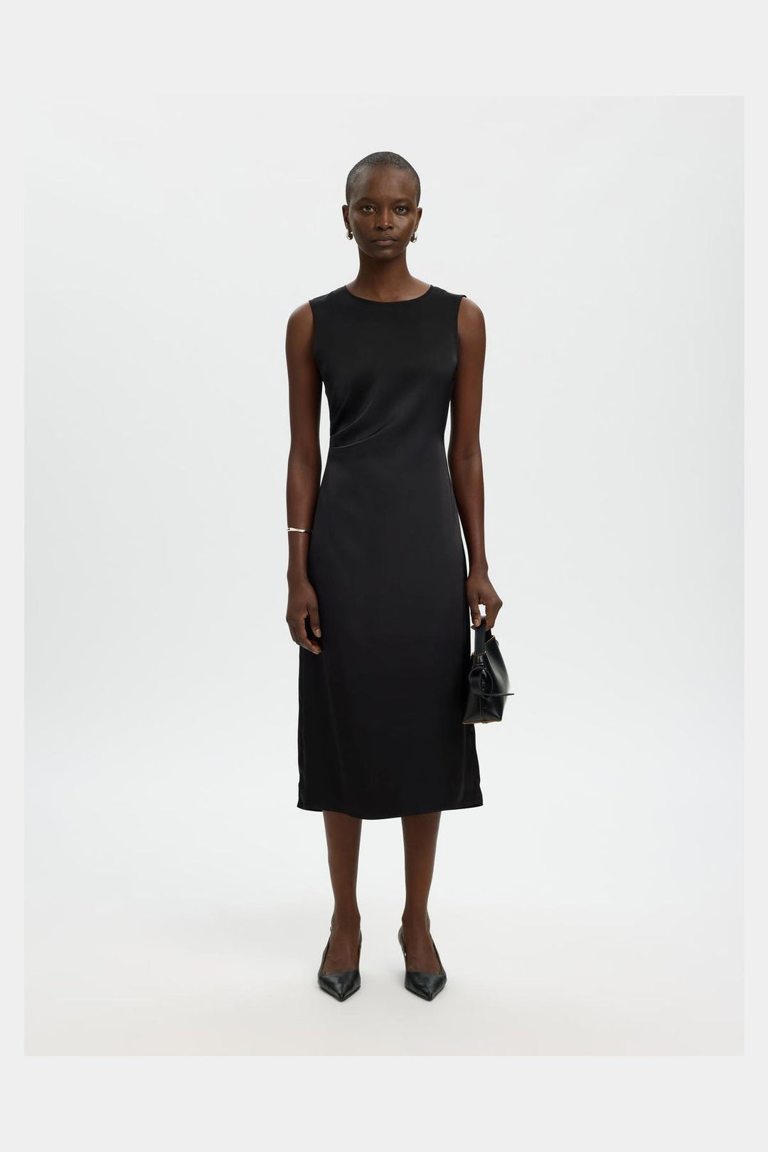 Selected Femme - Kjole - Sort - Chloe