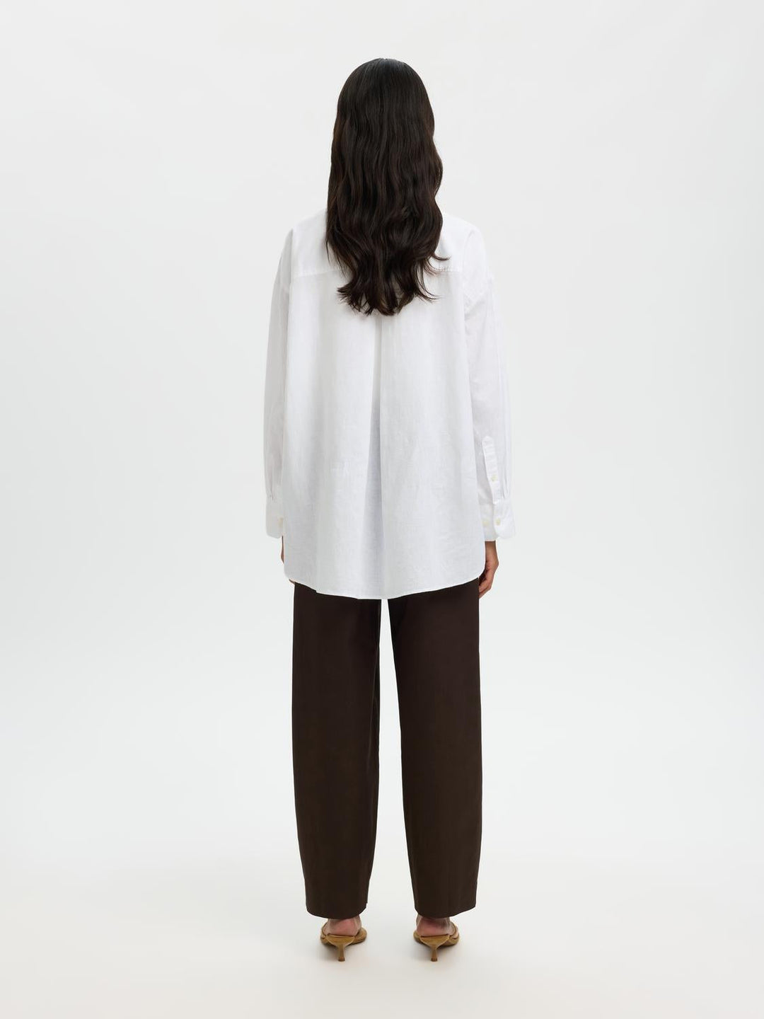 Selected Femme - Skjorte - Hvid - Cleo