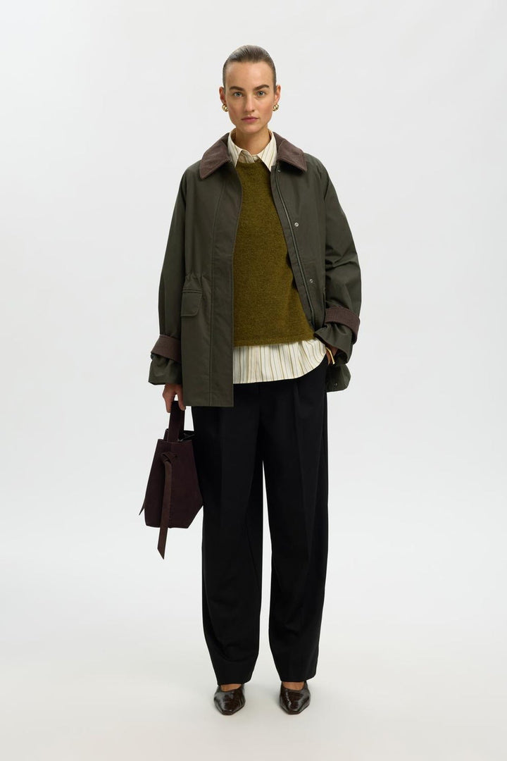 Selected Femme - Jakke - Grape Leaf - Wilma