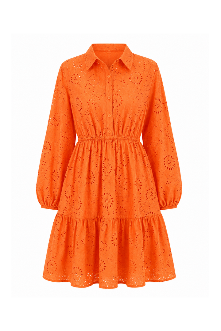 Andcopenhagen Studio - Blondekjole - Orange - Yuna