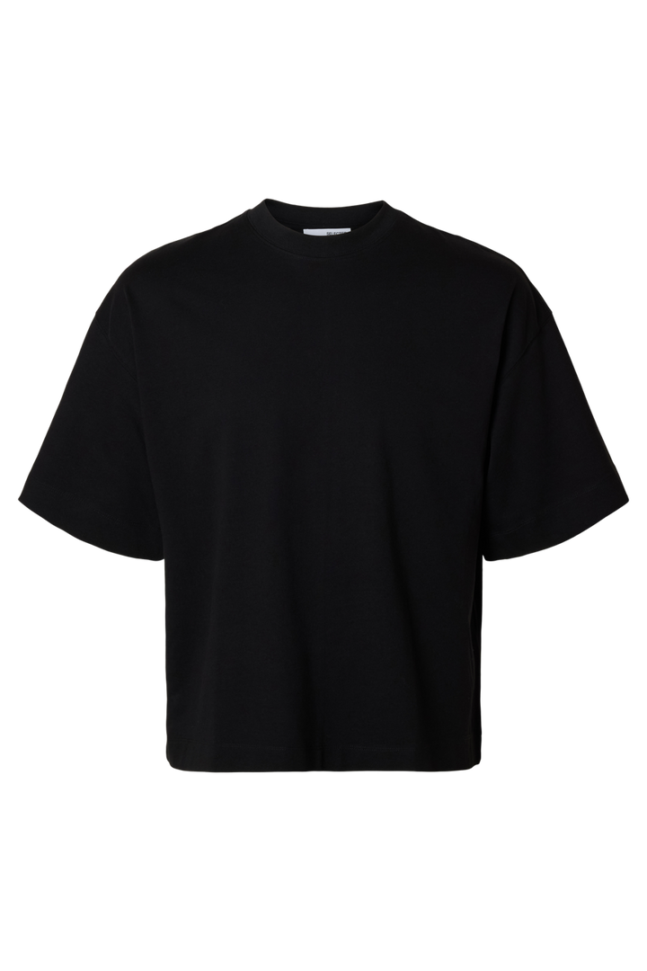 Selected Femme - T-shirt - Oversized Sort - Colwoman