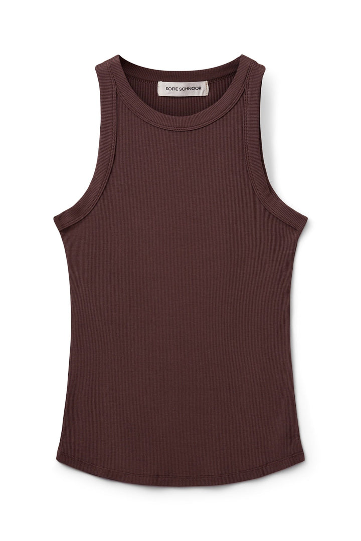 Sofie Schnoor - Top - Dark Plum - Julliesw